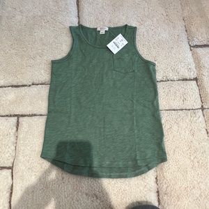 J. Crew girls’ solid Pocket tank